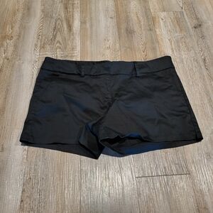 Mossimo Supply Co. Black Chino Short Shorts Women's Size 14